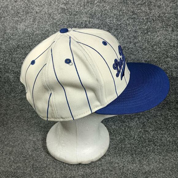 Los Angeles Dodgers Hat Cap Snap Back Mens One Size Blue MLB New Era 9Fifty - Picture 5 of 8